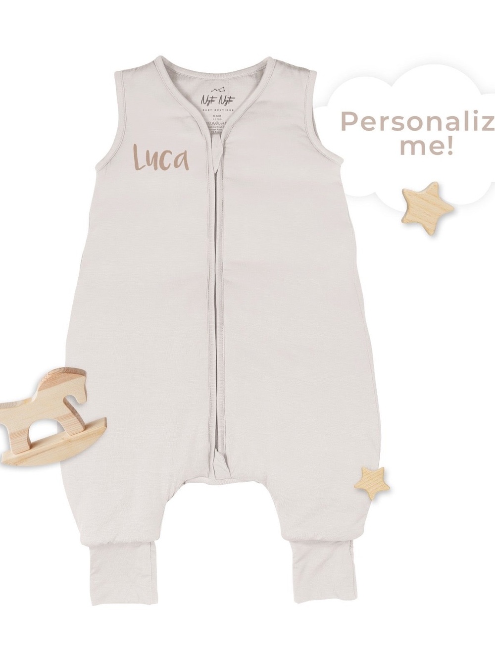 Nyte Nyte Baby 1.0 Tog Sleep Sack 12-18M